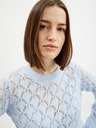 Jacqueline de Yong Hellblauer Damenpullover JDY Letty