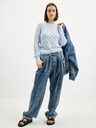 Jacqueline de Yong Hellblauer Damenpullover JDY Letty