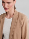 Pieces Hellbrauner gestreifter Damenblazer Pieces Bossy