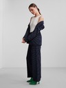 Pieces Dunkelblau gestreifter Damenblazer Pieces Bossy