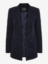 Pieces Dunkelblau gestreifter Damenblazer Pieces Bossy