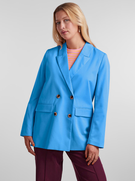 Pieces Blauer Damenblazer in Übergröße Pieces Thelma