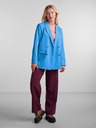 Pieces Blauer Damenblazer in Übergröße Pieces Thelma
