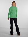 Pieces Grünes Damen Basic Langarm Shirt Pieces Hand