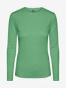 Pieces Grünes Damen Basic Langarm Shirt Pieces Hand