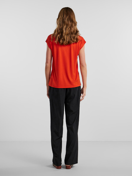 Pieces Orange Damen T-Shirt Pieces Kamala