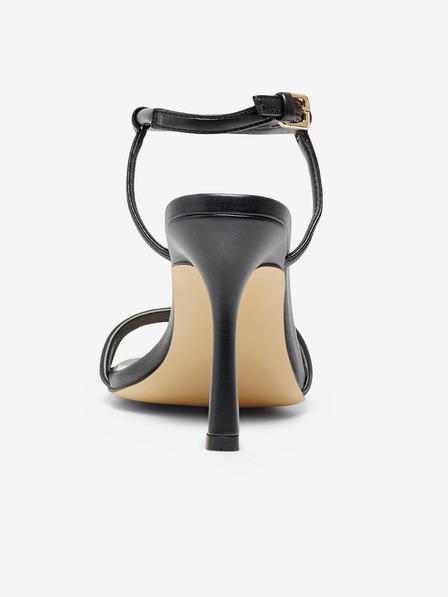 ONLY Schwarze Damen-Sandalen mit Absatz ONLY Alyx