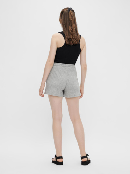 Pieces Graue Damen-Basic-Sweatpants Pieces Chilli