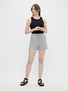 Pieces Graue Damen-Basic-Sweatpants Pieces Chilli