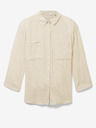 Tom Tailor Tom Tailor Beige gestreiftes Damenhemd