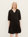 Tom Tailor Denim Schwarzes Damenkleid Tom Tailor Denim