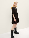 Tom Tailor Denim Schwarzes Damenkleid Tom Tailor Denim