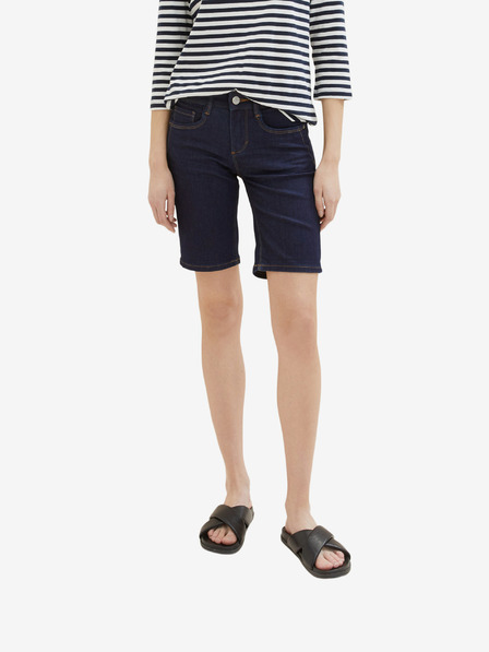 Tom Tailor Dunkelblaue Damen Denim Shorts Tom Tailor