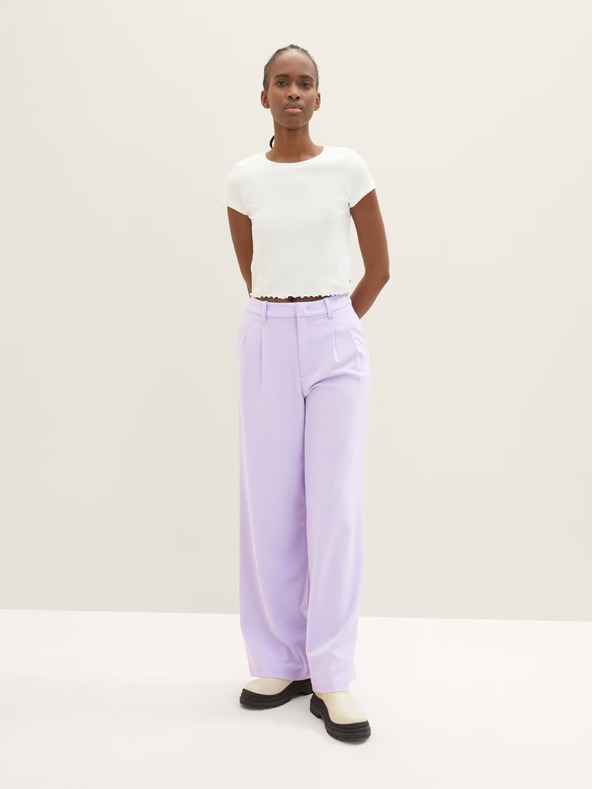 Tom Tailor Denim Hellviolette Damenhose Tom Tailor Denim