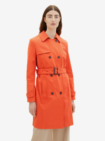 Tom Tailor Tom Tailor Orange Damen Denim Trenchcoat