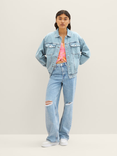 Tom Tailor Denim Hellblaue Damenjeans mit weiter Passform Tom Tailor Denim