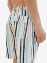 Tom Tailor Orange und blau gestreifte Herren-Bademode Tom Tailor