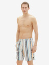 Tom Tailor Orange und blau gestreifte Herren-Bademode Tom Tailor