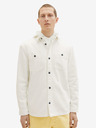 Tom Tailor Weißes Herren-Denim-Top-Shirt Tom Tailor