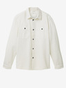 Tom Tailor Weißes Herren-Denim-Top-Shirt Tom Tailor