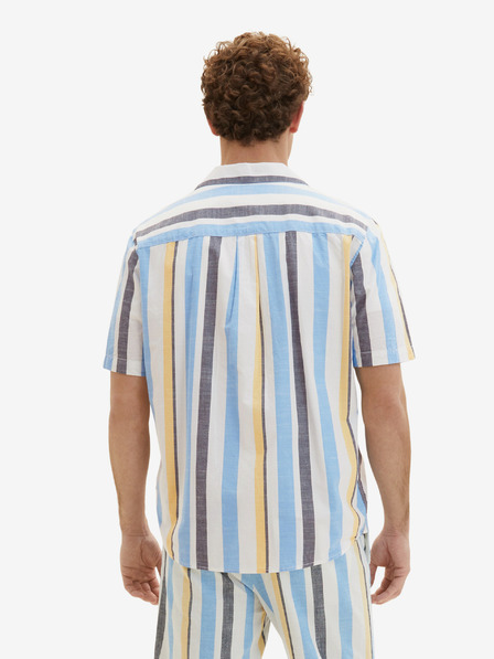 Tom Tailor Weiß-blau gestreiftes Herrenhemd von Tom Tailor