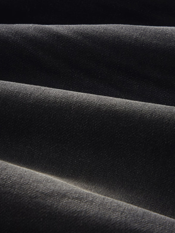 Tom Tailor Denim Schwarze Herren Denim Shorts Tom Tailor Denim