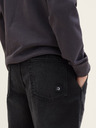 Tom Tailor Denim Schwarze Herren Denim Shorts Tom Tailor Denim