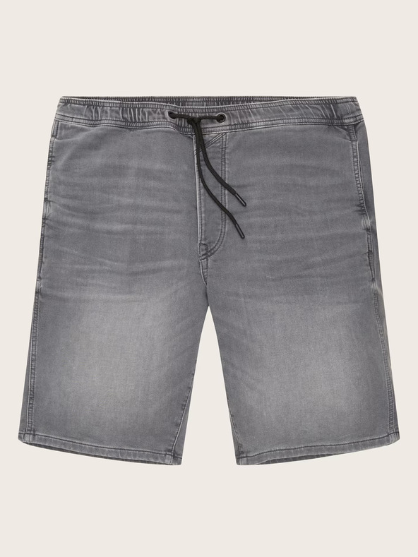 Tom Tailor Denim Graue Herren Denim Shorts Tom Tailor Denim