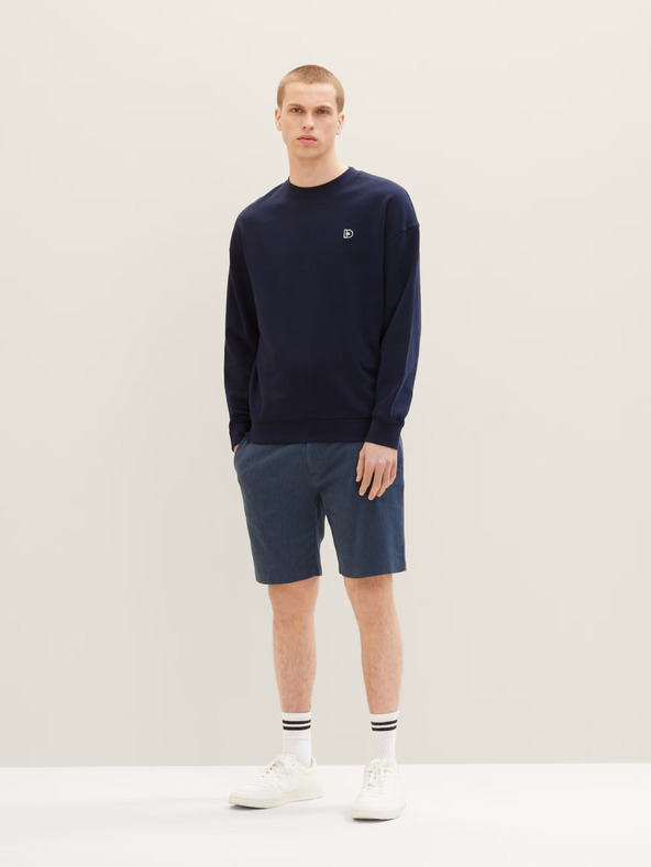 Tom Tailor Denim Dunkelblaue Herren Tom Tailor Denim Shorts