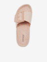 Orsay Hellrosa Damen-Flip-Flops aus Wildleder ORSAY