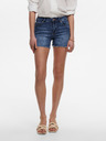 ONLY Dunkelblaue Damen-Denim-Shorts ONLY Blush