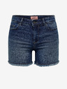 ONLY Dunkelblaue Damen-Denim-Shorts ONLY Blush