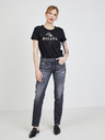 Diesel Dunkelgraue Straight Fit Jeans für Damen von Diesel