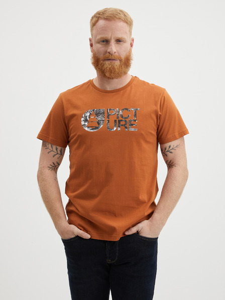 Picture Braunes Herren-T-Shirt Bild