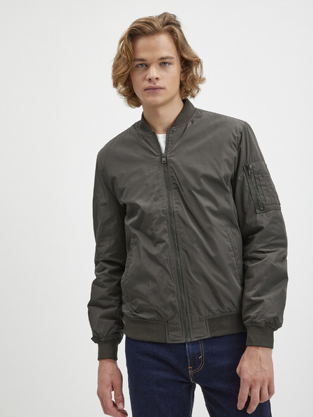 ONLY & SONS Dunkelgrüner ONLY & SONS Joshua-Bomber für Herren