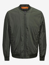 ONLY & SONS Dunkelgrüner ONLY & SONS Joshua-Bomber für Herren