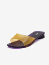 Melissa Beige und lila Melissa The Real Jelly Kim Damen Hausschuhe