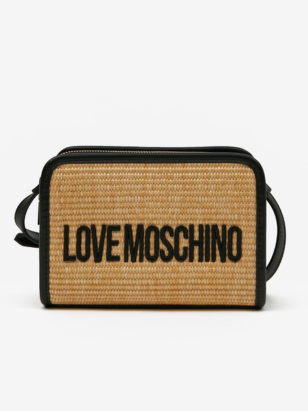 Love Moschino Hellbraune Damen Crossbody Handtasche Love Moschino