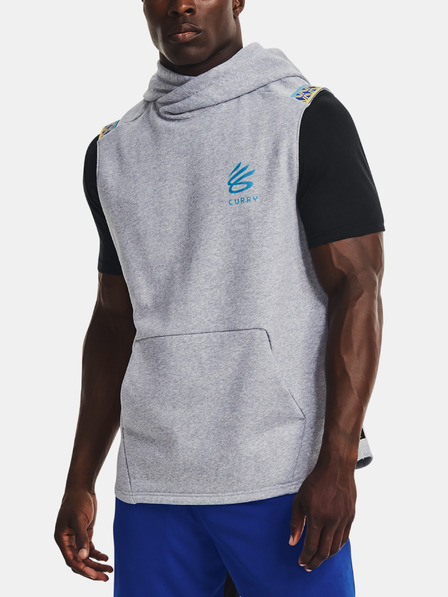 Under Armour Herren-Hoodie Under Armour CURRY FLEECE SLVLS HOODY