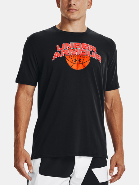 Under Armour Herren-T-Shirt Under Armour UA BBALL BRANDED WRDMRK SS
