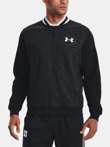 Under Armour Herrens Sweatshirt Under Armour UA Essential Heritage Flc FZ