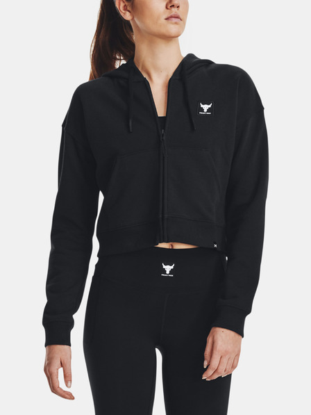 Under Armour Damen-Sweatshirt Under Armour Pjt Rck HW Terry FZ