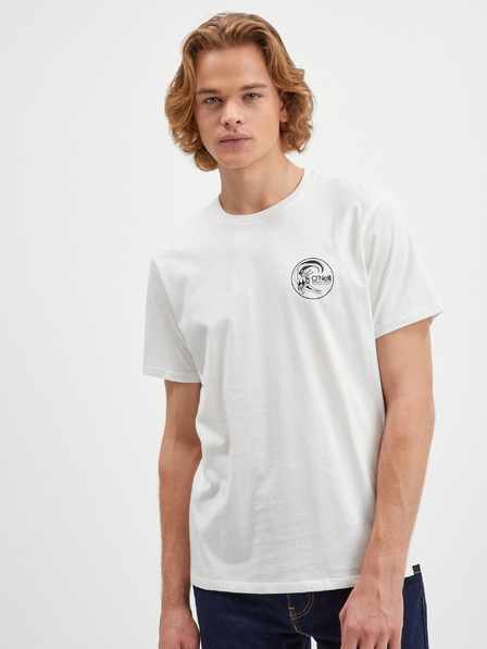 O'Neill Weißes Herren O'Neill Circle Surfer T-Shirt