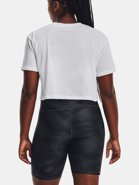 Under Armour Damen-Shirt Under Armour UA BRANDED LOGO CROP SS