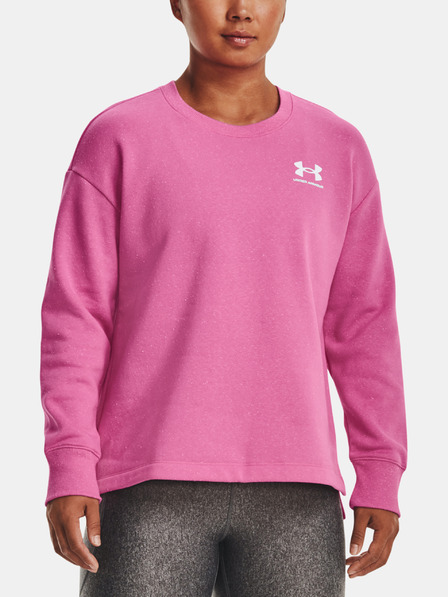 Under Armour Damen Sweatshirt Under Armour Rival Fleece Oversize Crew