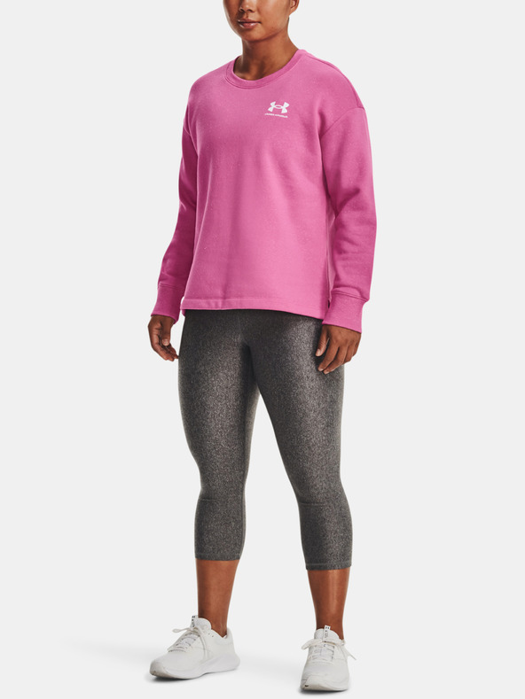 Under Armour Damen Sweatshirt Under Armour Rival Fleece Oversize Crew