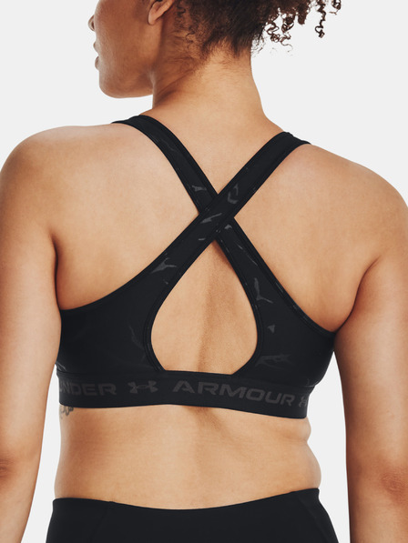 Under Armour Damen Sport-BH Under Armour UA Crossback Mid Emboss