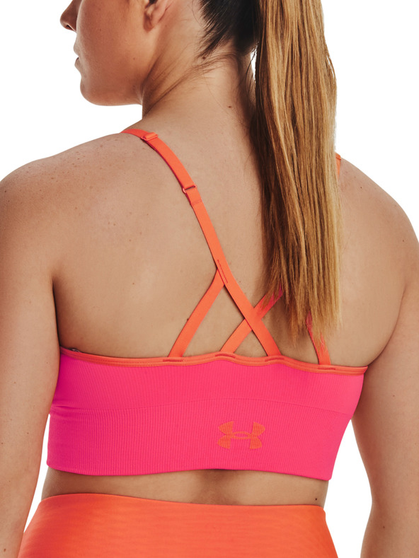Under Armour Damen-BH Under Armour UA Seamless Low Long Rib