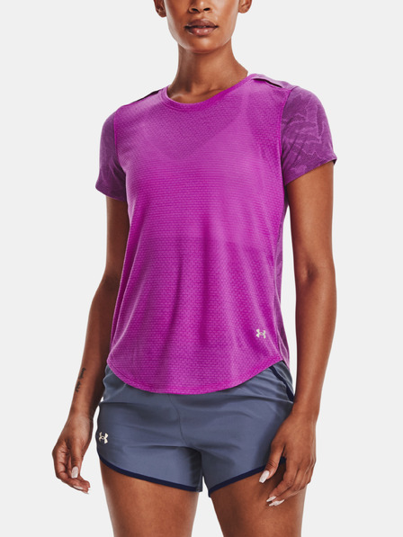 Under Armour Damen Shirt Under Armour UA Streaker SnowCloud SS