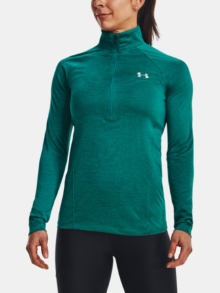 Under Armour Damen Shirt Under Armour Tech 1/2 Zip - Twist